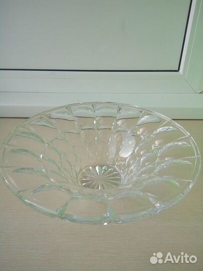 Хрустальная фруктовница (ваза) 