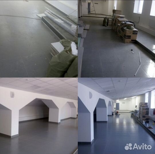 Глубокая роторная (машинная) чистка полов