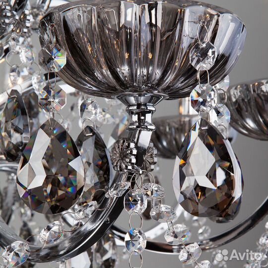 Люстра потолочная хрустальная