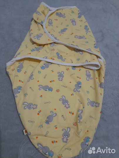 Пеленка кокон на липучках