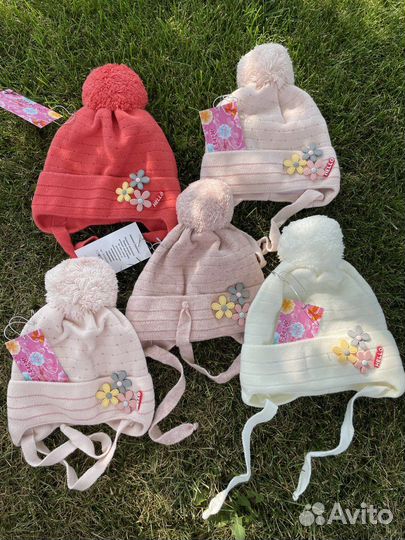 Шапки для девочки, 48-52