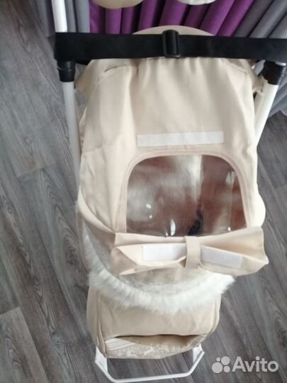 Детские санки коляска