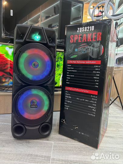 Колонка BT speaker ZQS-8210 (новая, гарантия)