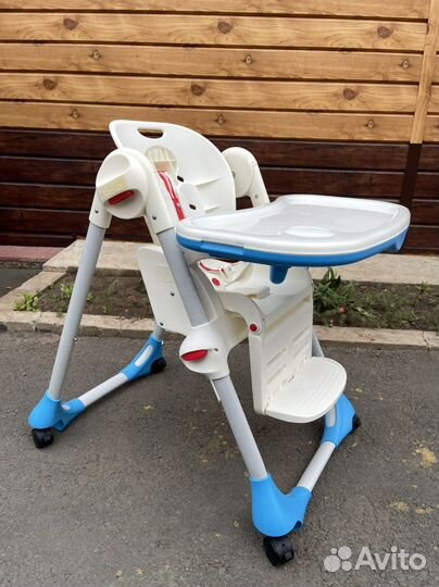 Стульчик для кормления chicco polly 2 в 1