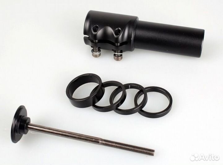 Удлинитель высоты руля велосипеда (рулевого штока)