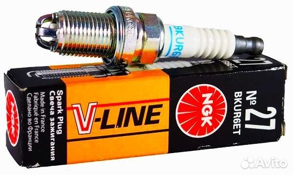 Свечи зажигания NGK V27 bkur6et Rav 4 Octavia