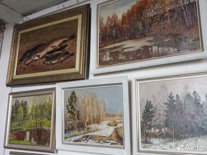 Картина маслом пейзаж