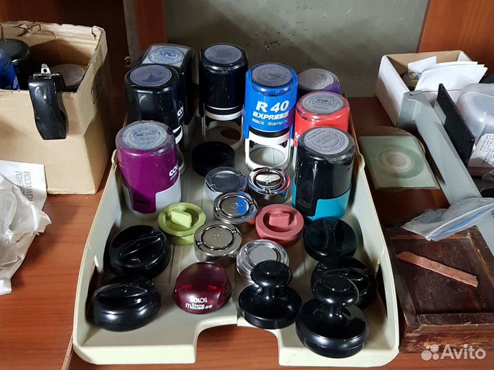 Печати самонаборные,оснастки для печатей