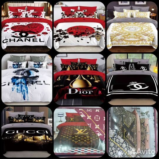Брендовое постельное белье евро