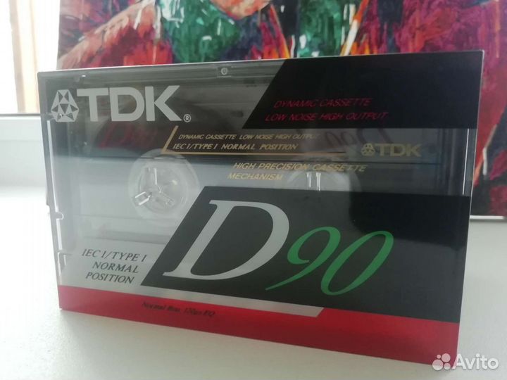 Аудиокассеты tdk d90