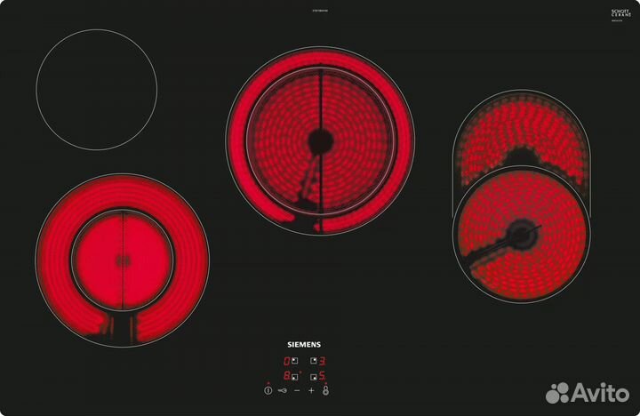 Плита Siemens ET811BHA1M iQ300, Электр.,4 конфорки
