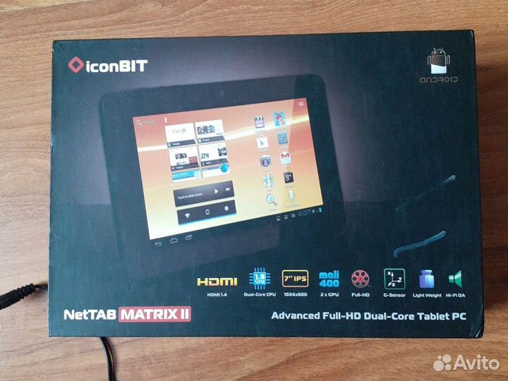 Планшет iconbit новый
