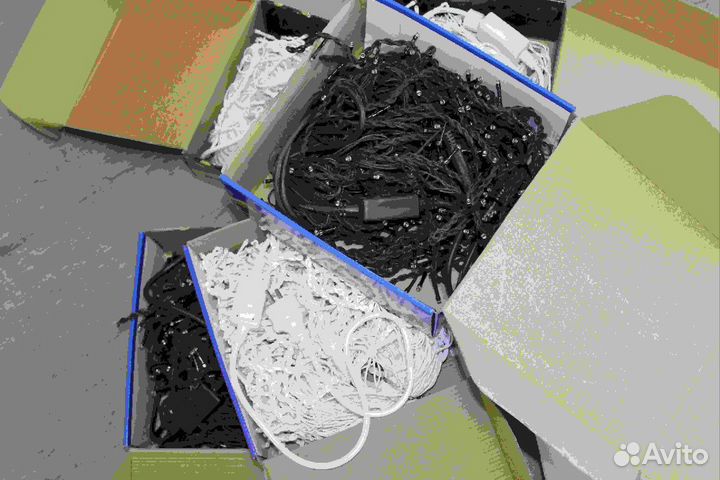 Гирлянда бахрома 25м