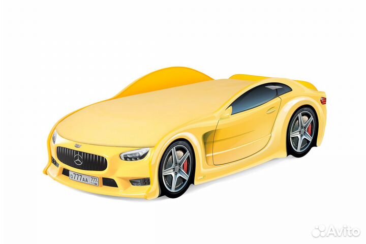 Кровать машина