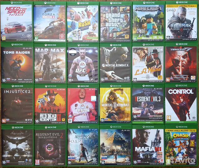 Xbox one Игры