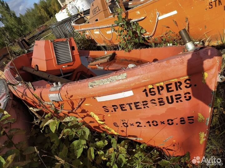 Шлюпка спасательная моторная мr 6