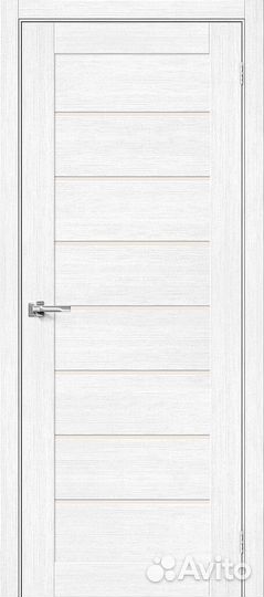 Дверь межкомнатная белая Браво-29