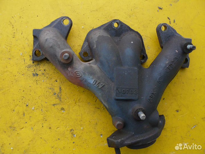 Коллектор выпускной для Renault Logan Sandero 2013