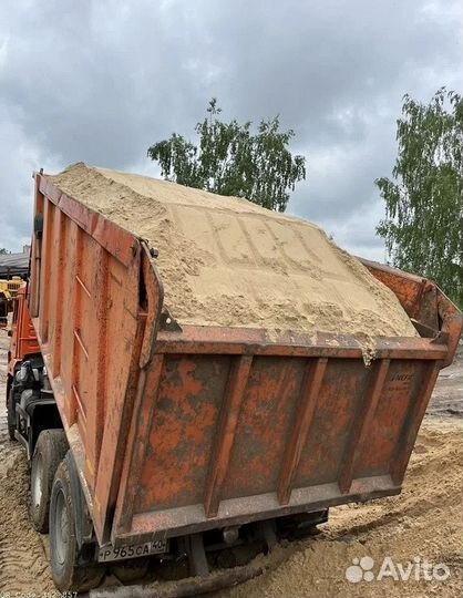 Песок Мытый / Щебень