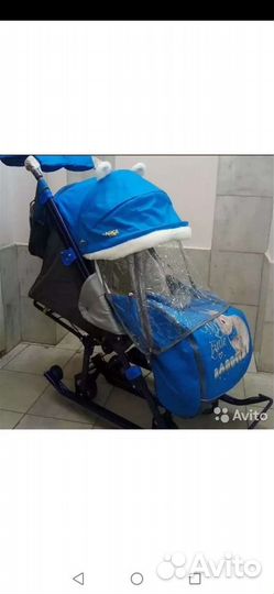 Санки коляска ника 7