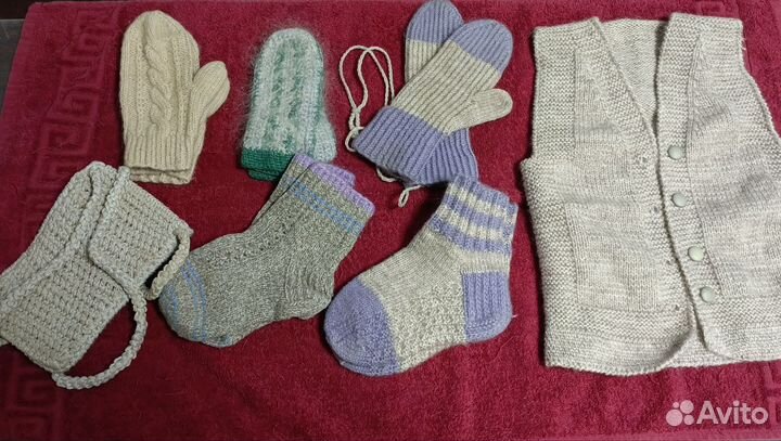 Вязаные детские вещи