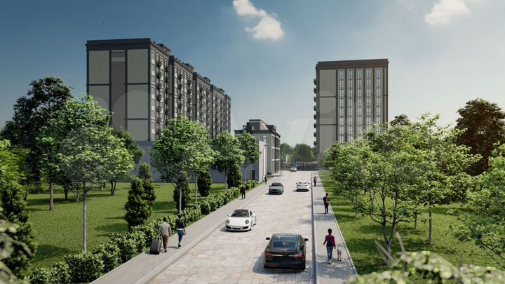 1-к. квартира, 48 м², 6/11 эт.