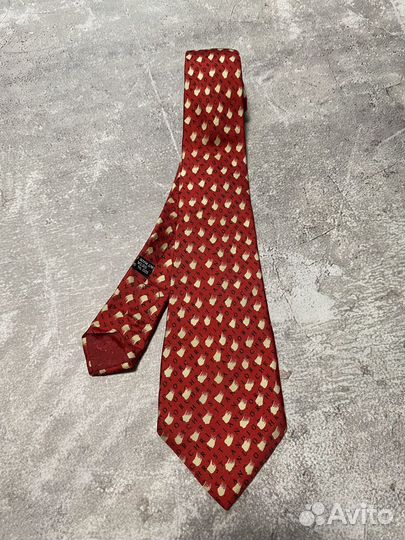 Christian dior vintage silk tie галстук шелковый