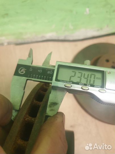 Передние тормозные диски Subaru Impreza Forester