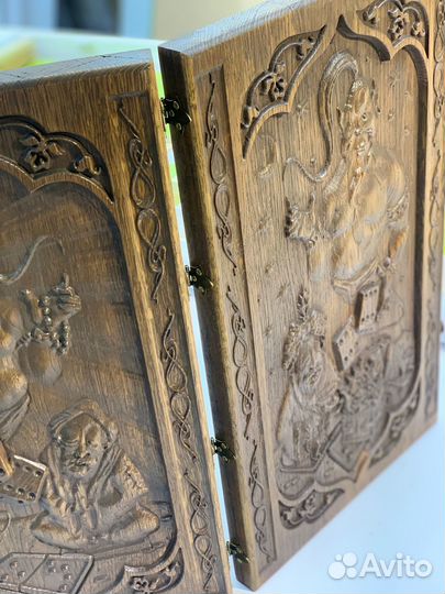 Нарды резные