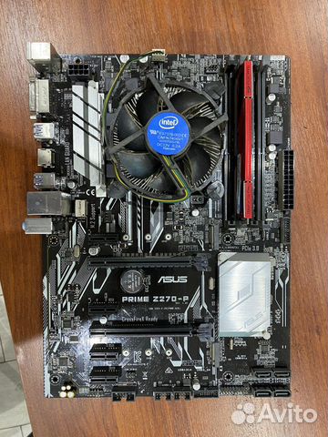 Материнская плата asus prime z270-p купить в Москве | Электроника | Авито