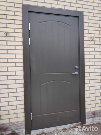 Дверь входная тёплая в финском стиле. дс-М7