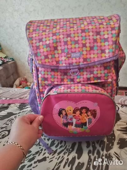 Рюкзак школьный для девочки lego