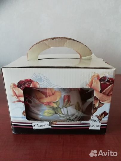 Чайник заварочный, кружки разные