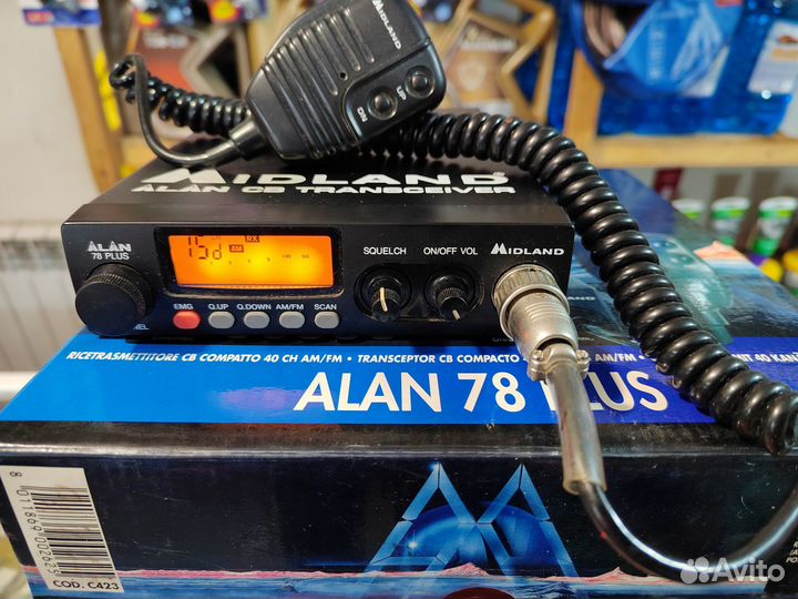 Радиостанция Alan 78 plus и антенна Alan ml-145