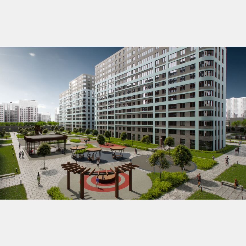 2-к. квартира, 51,3 м², 8/17 эт.