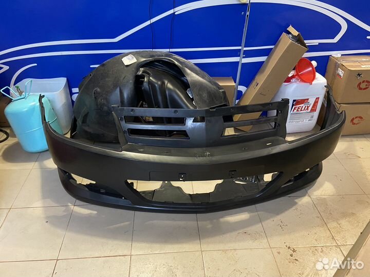 Бампер передний джили мк кросс