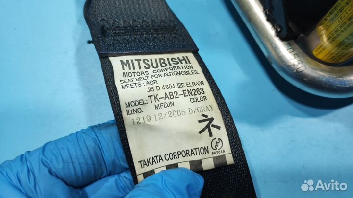 Ремень безопасности передний Mitsubishi Lancer 9