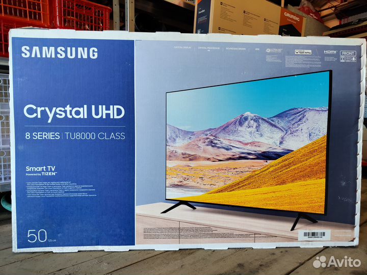 Телевизор Samsung UE50TU8000U