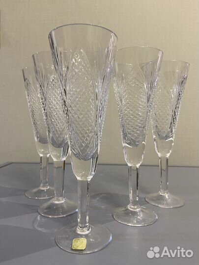 Фужеры хрустальные СССР