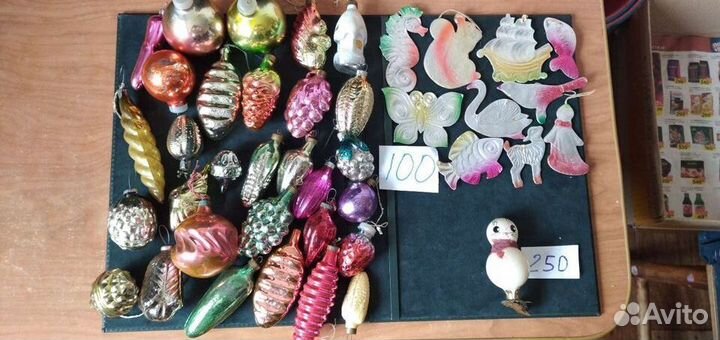 Елочные игрушки СССР