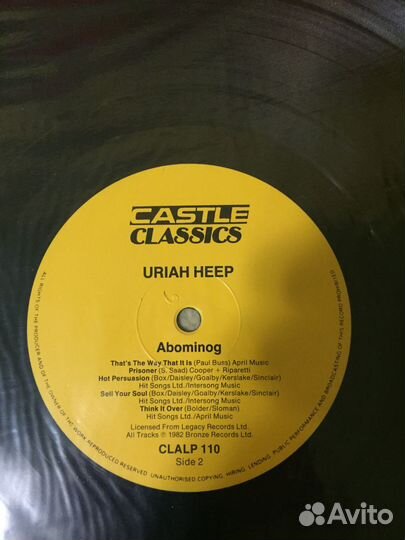 Виниловая пластинка Uriah Heep