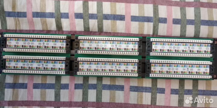 Патч-панель hyperline cat 6, 48 портов