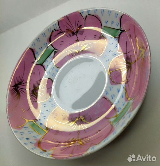 Старинное блюдце М. С. Кузнецова