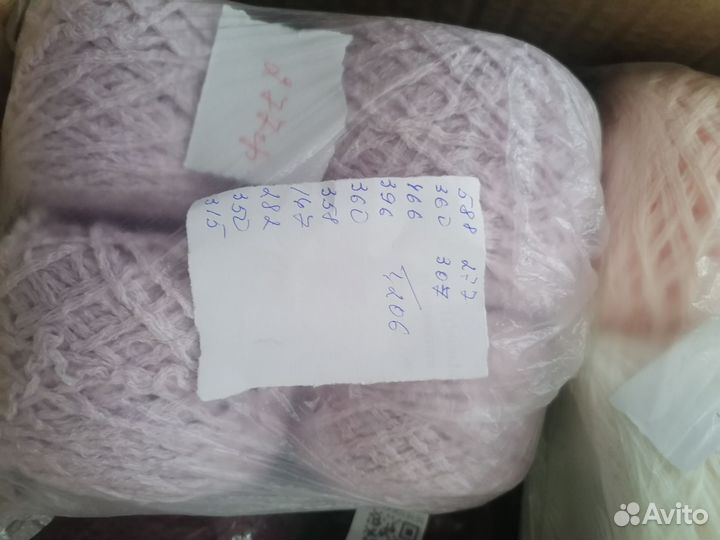 Пряжа для вязания пакетом