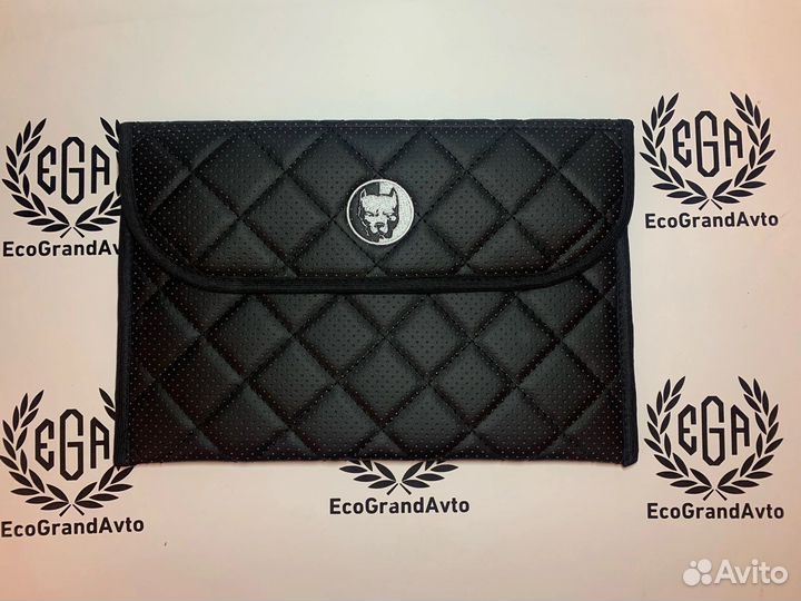 Папка для документов с вышивкой