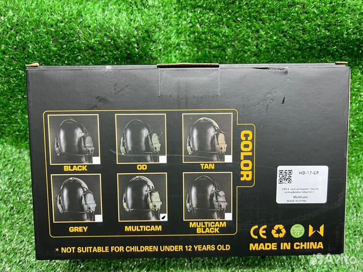 6TH GEN tactical headset тактическая гарнитура, зв