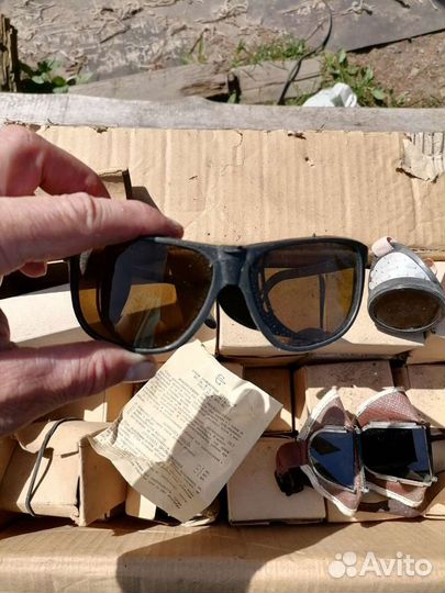 Очки газосварщика