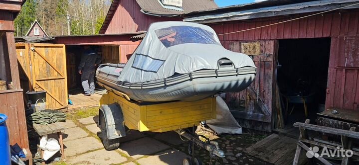 Лодка пвх viking VN320LE с лодочный мотором beluga