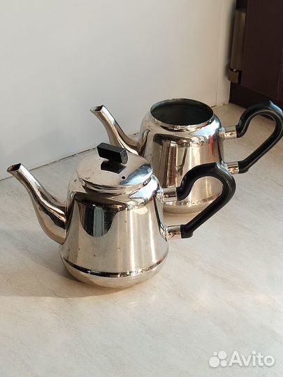 Чайник кофейник мельхиор СССР