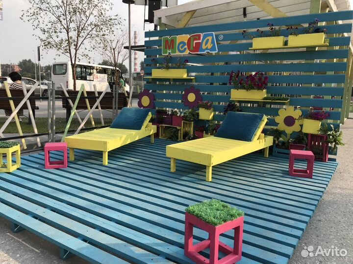 Парклет, фотозона